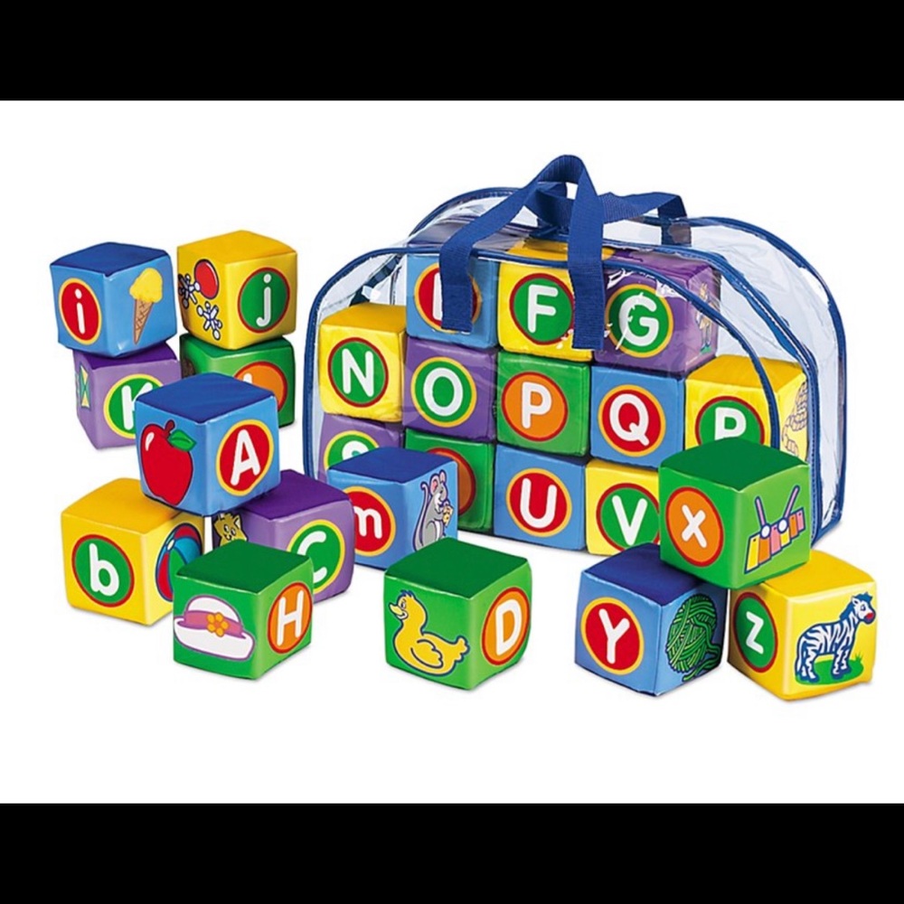 Washable soft blocks
